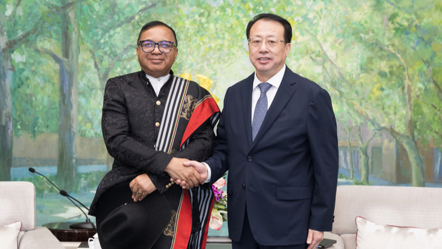 龚正市长会见马达加斯加参议院议长，深化经贸产业投资合作，加强交流增进友谊